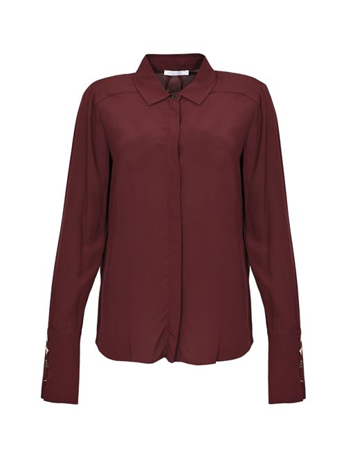 Camicia Essential polso alto Fly Purple Red Patrizia Pepe | 8C0761 A8I1M536